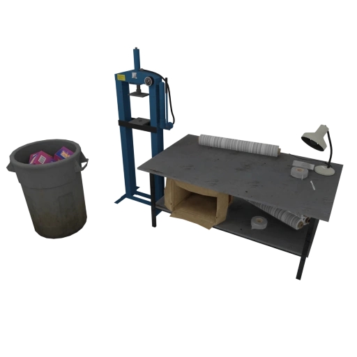 Map with numbers displayed