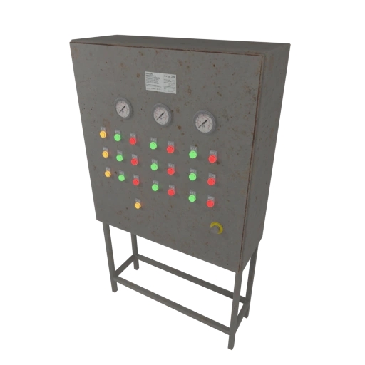 Map with numbers displayed