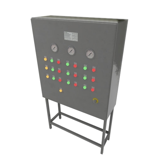 Map with numbers displayed